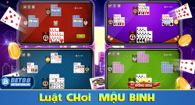Mậu Binh Online – Hướng Dẫn Cách Chơi, Chiến Lược Và Kinh Nghiệm 6 Luật chơi mậu binh online