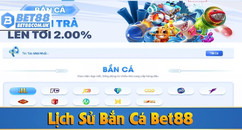 Bắn cá bet88 4 Sơ lược quá trình phát triển bắn cá Bet88